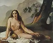 Penitent Magdalene (1825), by Francesco Hayez, Civica Galleria d'Arte Moderna, Milan.