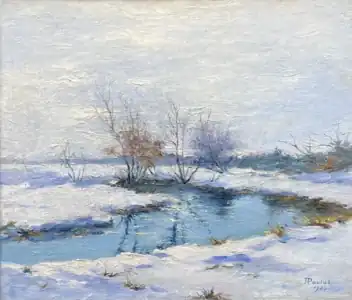 Winter landscape, 1923