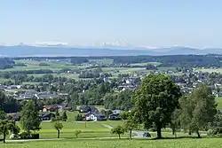 The municipality as seen from Hofberg