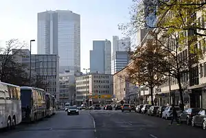 Frankfurt am Main - Berliner Straße in Richtung Westen