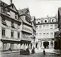 Photo of 1900 of the house in Frankfurt where Elsheimer was born and grew up. Destroyed 1944.