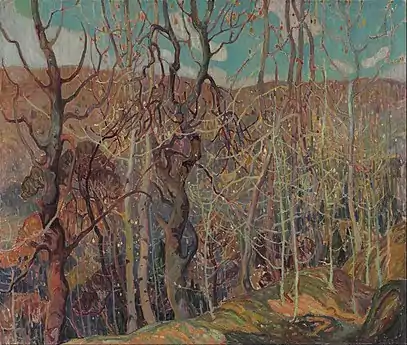 Silvery Tangle, oil on canvas, 1921, Art Gallery of Ontario, Toronto