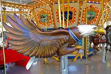 Carousel eagle