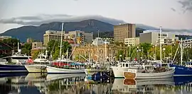 Hobart city centre