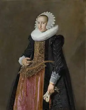 Aletta Hannemans in 1625 (wedding portrait)