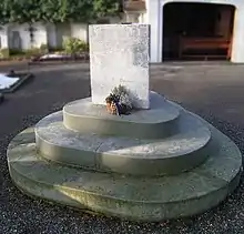 Gravestone of Franz Anton Mesmer in Meersburg