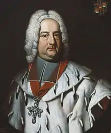 Franz Georg von Schönborn, Prince-elector and Archbishop of Trier (1729–1756) and Bishop of Worms (1732), Prince-provost of Ellwangen