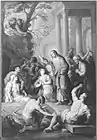 Christ raises Lazarus from death (circa 1763)