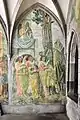 Zürich's saints on a fresco by Paul Bodmer: Exuperantius, Felix and Regula