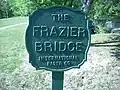 Frazier Bridge Sign