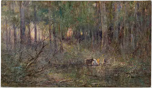 Violet and Gold, 1911