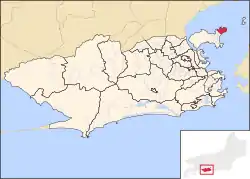 Location of Freguesia