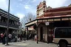 Fremantle Markets, northwest corner, Perth, WA