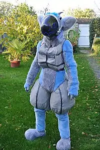 Protogen fursuit