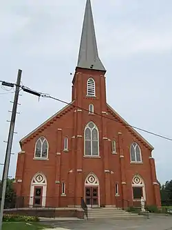 St. Hippolyte Church in Frenchtown