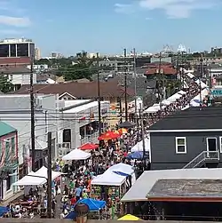 Freret Commercial Corridor, Overlooking Freret Festival