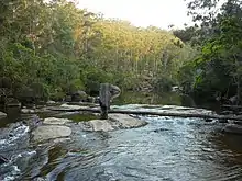 The Geroges River at Freres Crossing Campbelltown.