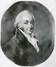 Friedrich Karl Emanuel Hauke by Alexander Molinari, 1806.