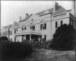 "Friendship," the estate of John R. McLean, Wisconsin Avenue at Porter Street N.W., Washington, D.C., built in 1898 by Frances Benjamin Johnston