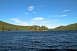 View of the lake Frilsjøen