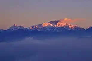 Sandakphu the highest area of West Bengal.Darjeeling Himalaya.Aahl nearby Sandakphu