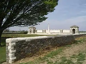 View of VC Corner Cemetery