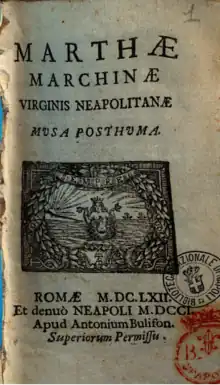 The front cover of Musa Posthuma