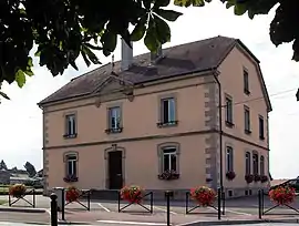 The town hall in Frotey-lès-Lure