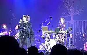 Frou Frou performing in 2019 at The Town Hall in New York City