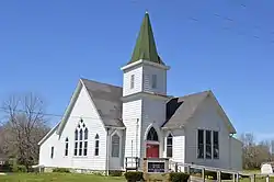 Methodist church at Fruitdale