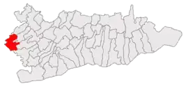 Location in Călărași County