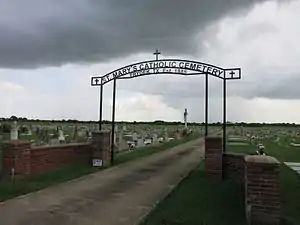 St. Mary's Catholic Church Cemetery on FM 1458