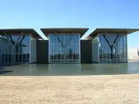 Modern Art Museum of Fort Worth, showing the reflecting pool