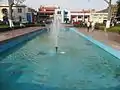 Fountain at Barranco's plaza de Armas