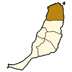 Municipal location in Fuerteventura