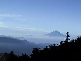 Mt.Fuji from Okuchichibu.