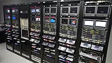 19 inch racks with video equipment
