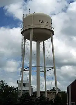 The watertower in Fulda