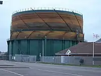 A gas storage site in Bridlington (seen in 2009)