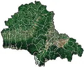Location of Fundata, Brașov