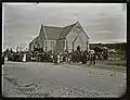 Funeral of Glebe Pit men, St Augustine's Church, Merewether, 3 July 1889