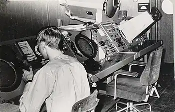 The radar station on Furillen in 1967