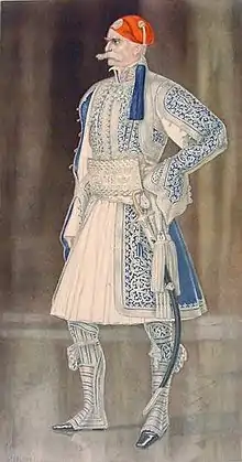 Greek General of the Royal Phalanx in full dress uniform, 1835.