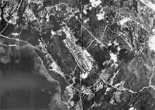 Futenma Air Base in Okinawa, Japan 1945
