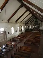 Main nave as seen from choir loft