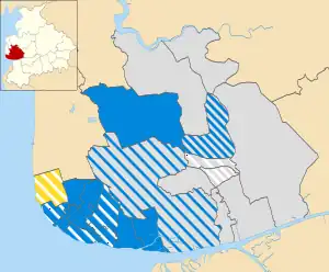 2003 results map