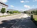 Highway to Gümüşhane city center