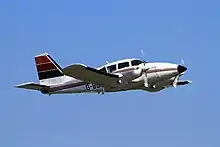 Photograph of a Piper PA-23 Aztec aircraft