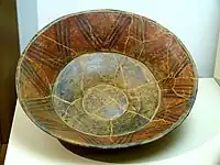 Hallstatt culture ceramic bowl, from a grave in Alburg - Hochwegfeld.