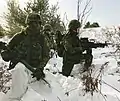 GGFG soldiers on a training exercise in Petawawa.